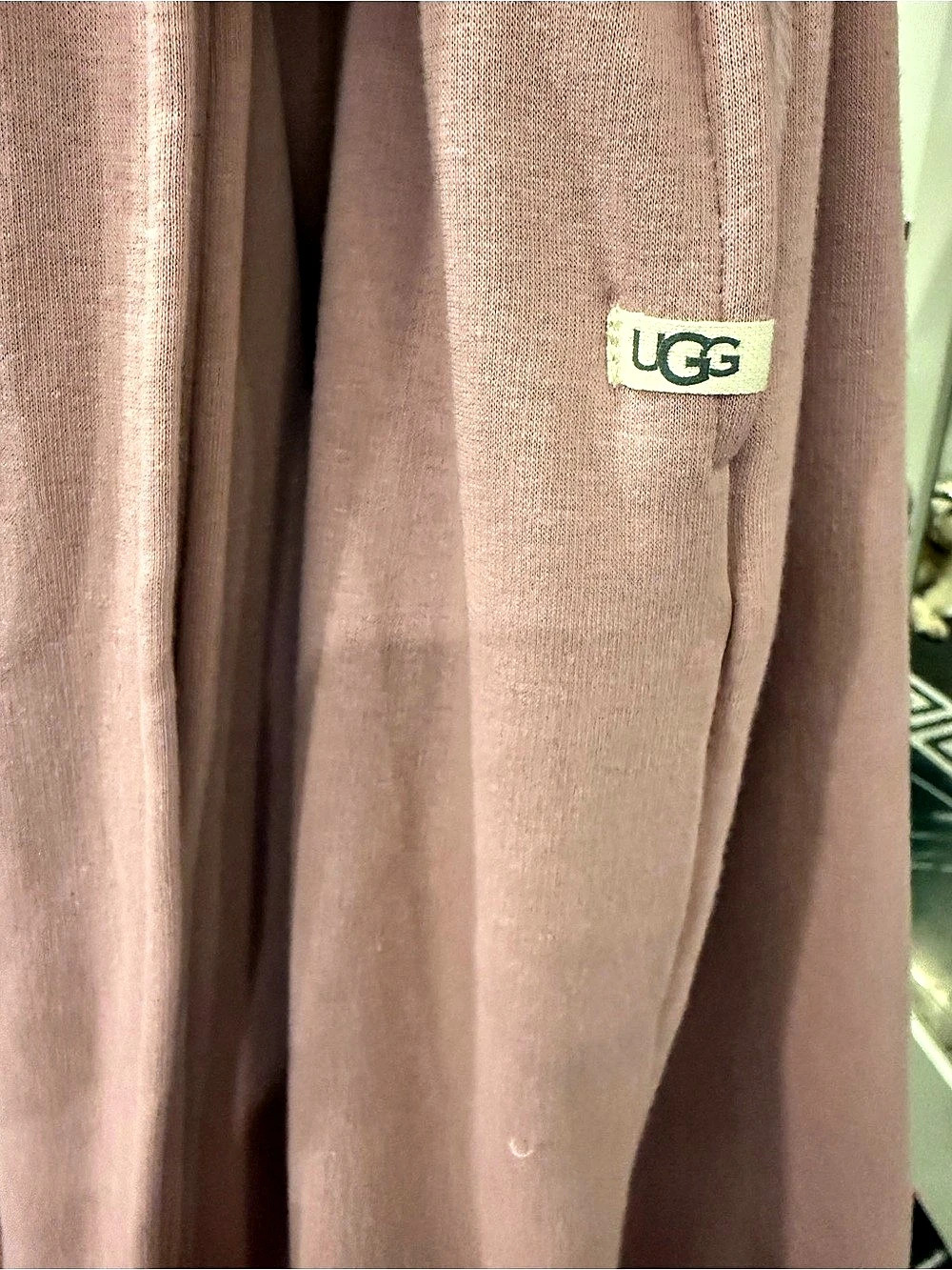 UGG Duffield II Robe Pink Wrap Robe Size Medium - Picture 5 of 5